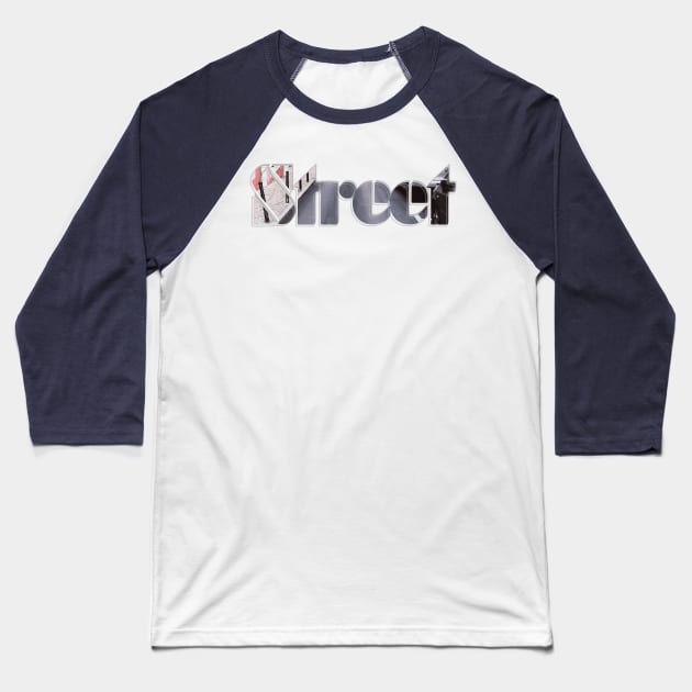 Street Baseball T-Shirt by afternoontees